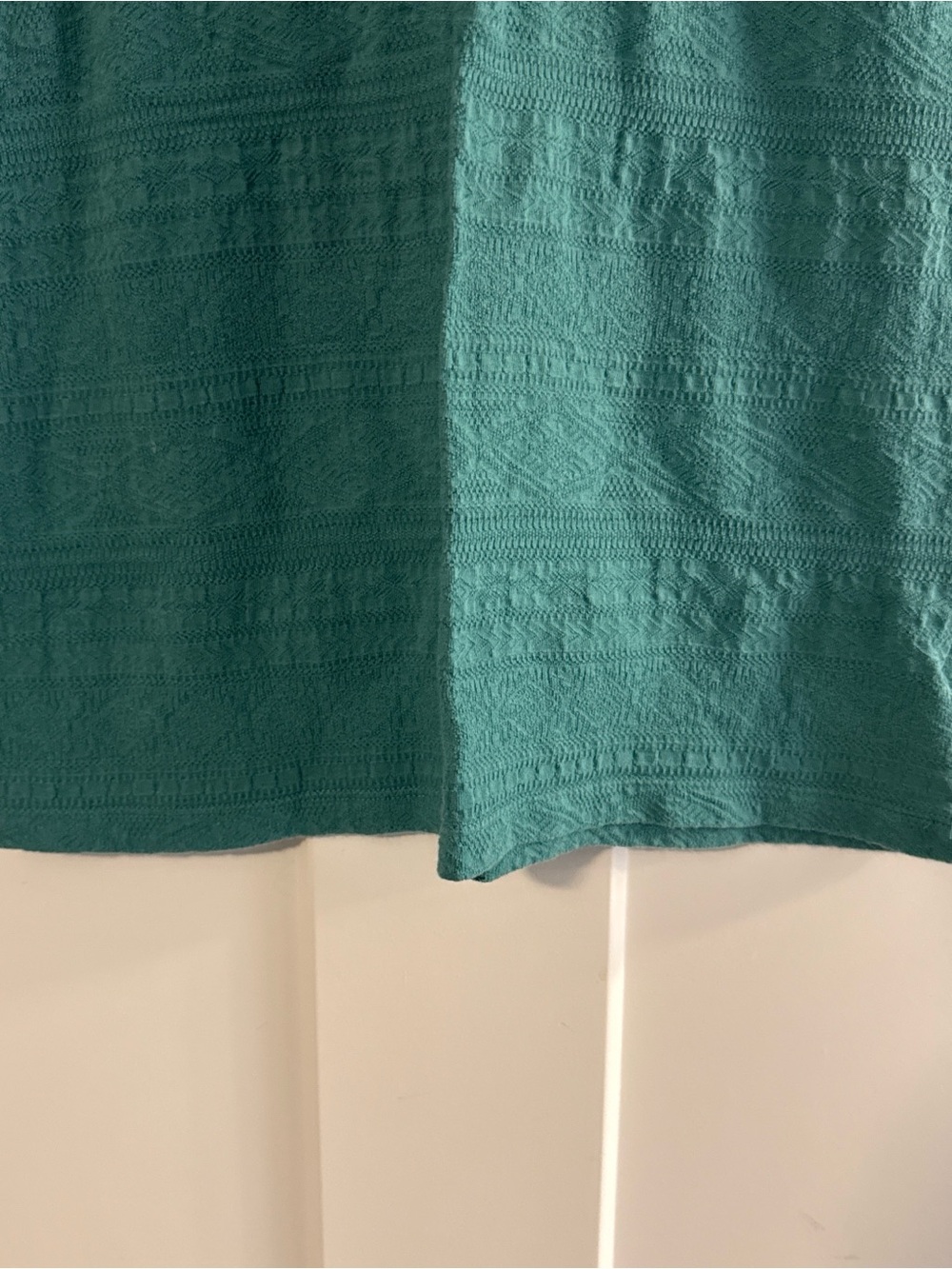 Mossimo Supply Co. Teal Tank Top - Sleeveless Women's Knit Tank - Picture 3 of 4